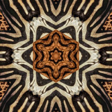 Hayvan derisi tasarımı ve Afrika dokusu, hayvanları doğaya saklamak için farkındalık yaratıyor. Yapay karışık hayvanlar kürk arka planında halı, kiremit, duvarda asılı kalarak yırtıcıları öldürmemeye çalışıyorlar.