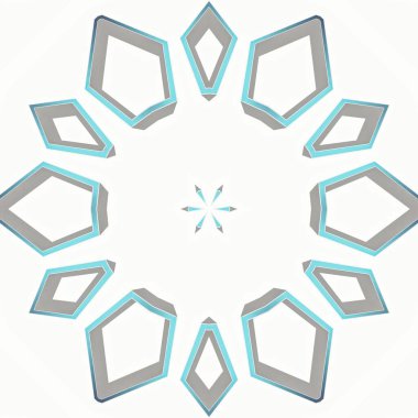 Modern Geometrik soyut logo. Tekstil, restoran, turizm, yemek, moda, teknoloji, kozmetik şirketi için Line Art marka kimlik tasarımı. Eşsiz simge ögeleri için minimalist kavram