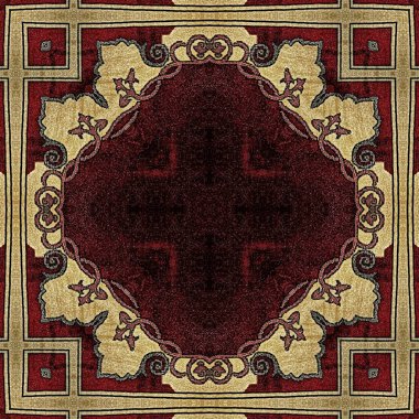 Traditional sublimation print design for carpet, rug, dress, interior decoration. Mixed motifs design for Turkish carpet, Persian rug, wall covering, modern floor mat, silk fabric printing clipart