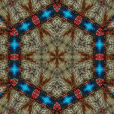 Festival elbisesi, dekoratif süs, dijital kağıt baskı yapmak için geleneksel ajrakh deseni. Mandala tasarımı için etnik motifler, kumaş baskısı, iç dekorasyon