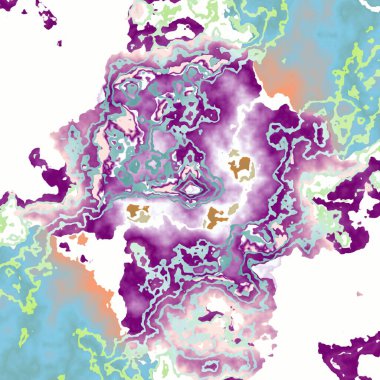 Arka plan için mistik desen tasarımı. Web sitesi için 3D illüstrasyon sanatı, kullanıcı arayüzü teması, kapak fotoğrafı, iç dekorasyon fikri, duvar resmi, nakış ve batik kavramı için duvar kağıdı