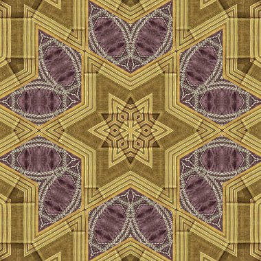 Geleneksel ahşap işlemeli tasarım konsepti. Halı, perde, yastık kılıfı, duvar kaplaması için antik çizimler. İç dekorasyon fikri. Halı arkaplanı için soyut desen