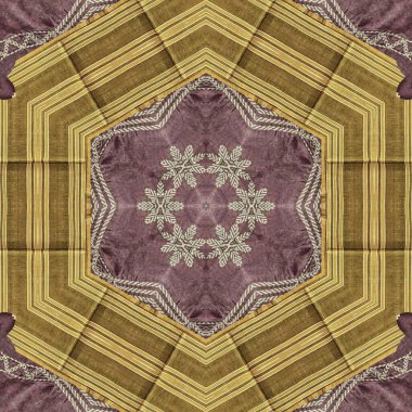 Geleneksel mistik arka plan tasarımı. Arabesk etnik dokusu. Geometrik çizgili kapak resmi. Döşeme fayansları ve halı için Türk modası. Fas tekstil baskısı için tekrarlanan şablon tasarımı