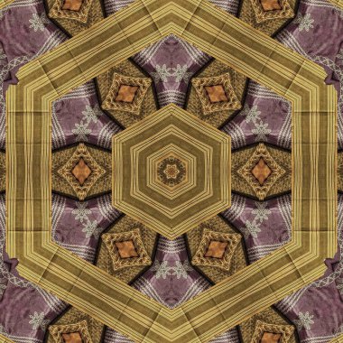 Traditional mystic background design. Arabesque ethnic texture. Geometric stripe ornament cover photo. Turkish fashion for floor tiles and carpet. Repeated pattern design for Moroccan textile print clipart