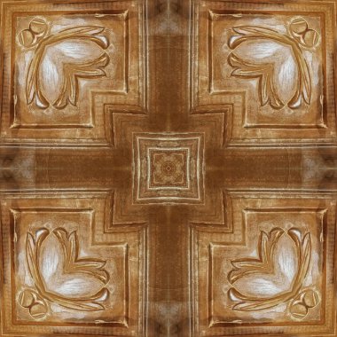 Ahşap desenli dekorasyon. Tebrik kartı, poster, afiş, takvim vs. için sanatsal desen. İç duvar çerçevesi, duvar kağıdı, halı, döşeme, duvar kaplaması, tekstil baskı için dekoratif ögesi