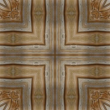 Ahşap desenli dekorasyon. Tebrik kartı, poster, afiş, takvim vs. için sanatsal desen. İç duvar çerçevesi, duvar kağıdı, halı, döşeme, duvar kaplaması, tekstil baskı için dekoratif ögesi