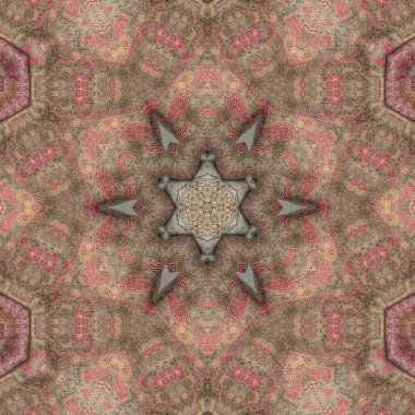 Pakistan ve Hint kültüründen phulkari kalamkari motifli geleneksel tasarım. Halı dupatta batik nakışı için geometrik etnik desen. Panjabi Dijital baskısı boho aztec doku sanatı olarak