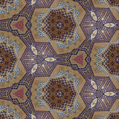 Moda geçmişi için çarpıcı dekoratif baskı tasarımı. Modern nakış ve batik kavramı. Kumaş, elbise, halı, halı, duvar kaplaması, ambalaj kağıdı baskısı için dijital baskı çalışması