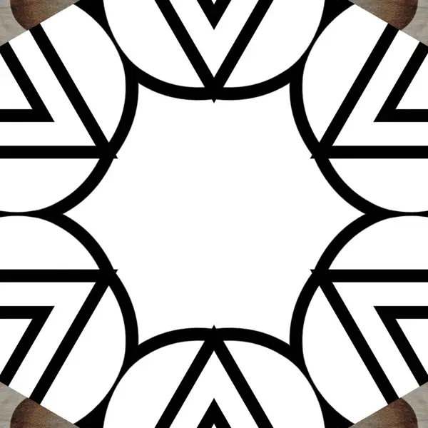 Boyama kitabı, mandala yapımı, renk doldurma vs. için soyut boyama sayfası