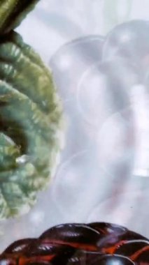 Geri sayım başladı. Rahatlatıcı su arka planı olan ikinci sayım zamanlayıcısı. Giriş, aralık, spor, gidilecek gün için en iyi klip, program başlangıç ve bitiş ekranı, son teslim tarihi vs.