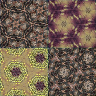 Nakış tasarımı. Örtü, elbise, halı, şallar, yastık kılıfı, perdeler, duvar örtüsü, paspas vb. Hint ve Çin kültürlerinden toplanan karışık motifler