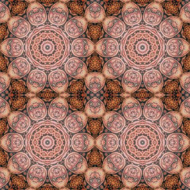 Nakış tasarımı. Dikiş işi ya da kumaş, elbise, halı, şallar, yastık kılıfı, perdeler, duvar örtüsü, yer paspası vb. Hint ve Çin kültürlerinden toplanan karışık motifler