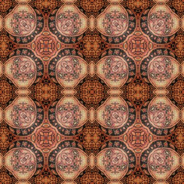 Modern nakış deseni tasarımı. soyut arkaplan duvar kağıdı ve tema. İç dekorasyon fikri. Yeni moda nakış ve batik konsepti. Mozaik zemin. Tişört için baskı işi