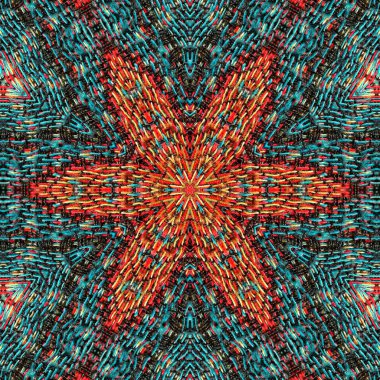 Geleneksel nakış tasarımı. Kumaş, halı, şal, yastık kılıfı, perde, duvar örtüsü, yer paspası vs. üzerine baskı yapmak için sanatsal dikiş işi. Hint ve Çin kültürlerinden toplanan karışık motifler