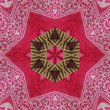 Farklı nakış, batik ve kravat desenleriyle yapılmış karışık baskı tasarımı. Tekstil, halı, yorgan, duvar örtüsü, yastık kılıfı, yatak örtüsü, ipek kumaş baskısı için en iyisi. 