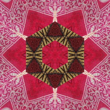 Farklı nakış, batik ve kravat desenleriyle yapılmış karışık baskı tasarımı. Tekstil, halı, yorgan, duvar örtüsü, yastık kılıfı, yatak örtüsü, ipek kumaş baskısı için en iyisi. 