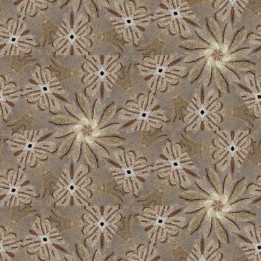 Geleneksel nakış, karışık vicuna ve kaşmir yünü. Örtü, elbise, halı, şallar, yastık kılıfı, perdeler vb.