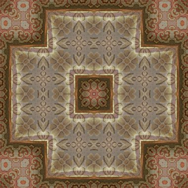 Geleneksel nakış, karışık vicuna ve kaşmir yünü. Örtü, elbise, halı, şallar, yastık kılıfı, perdeler vb.