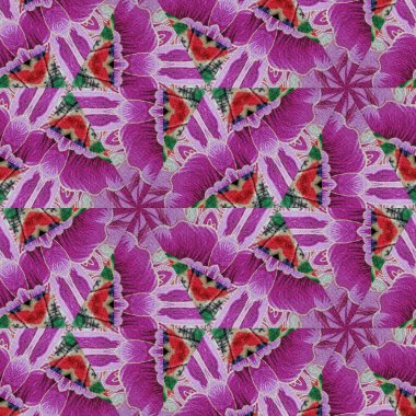 Traditionally combined tie dye batik and embroidery design made with sublimation block print. Allover design made for stitch work or printing on cloth, dress, carpet, shawls, pillowcase, curtains etc clipart