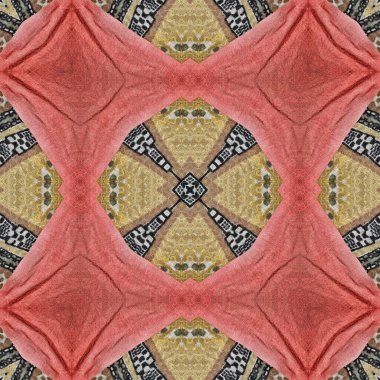 Pakistan ve Hint kültüründen phulkari kalamkari motifli geleneksel tasarım. Halı dupatta batik nakışı için geometrik etnik desen. Panjabi Dijital baskısı boho aztec doku sanatı olarak