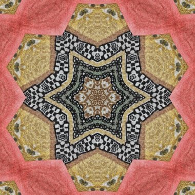 Embroidery and batik design concept. Antique art for clothing print, sublimation block etc. New trendy wallpaper, cover photo, interior decoration idea. Abstract pattern for the carpet background