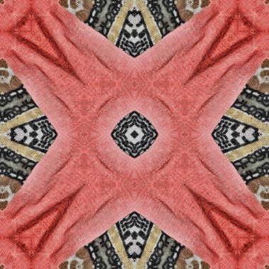 Embroidery and batik design concept. Antique art for clothing print, sublimation block etc. New trendy wallpaper, cover photo, interior decoration idea. Abstract pattern for the carpet background
