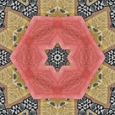Embroidery and batik design concept. Antique art for clothing print, sublimation block etc. New trendy wallpaper, cover photo, interior decoration idea. Abstract pattern for the carpet background