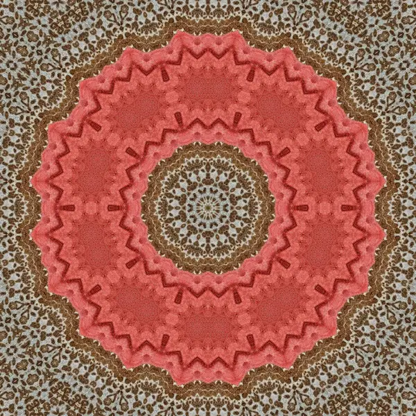 Pakistan ve Hint kültüründen phulkari kalamkari motifli geleneksel tasarım. Halı dupatta batik nakışı için geometrik etnik desen. Panjabi Dijital baskısı boho aztec doku sanatı olarak