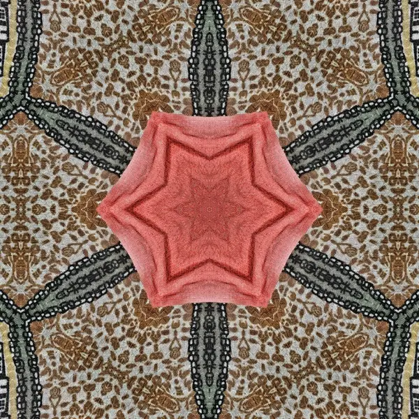 Pakistan ve Hint kültüründen phulkari kalamkari motifli geleneksel tasarım. Halı dupatta batik nakışı için geometrik etnik desen. Panjabi Dijital baskısı boho aztec doku sanatı olarak