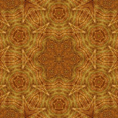 Karışık bambu, hasır, ahşap, kabile el işi desenleri. Kumaş, tavan kiremitleri, duvar örtüsü, ambalaj kağıdı vs. üzerine sanatsal baskı için özgün doku