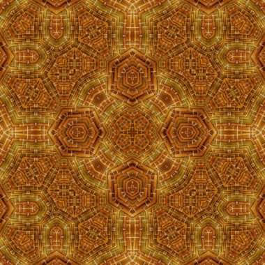 Karışık bambu, hasır, ahşap, kabile el işi desenleri. Kumaş, tavan kiremitleri, duvar örtüsü, ambalaj kağıdı vs. üzerine sanatsal baskı için özgün doku