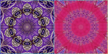 Pakistan ve Hint kültüründen phulkari kalamkari motifli geleneksel tasarım. Halı dupatta batik nakışı için geometrik etnik desen. Panjabi Dijital baskısı boho aztec doku sanatı olarak