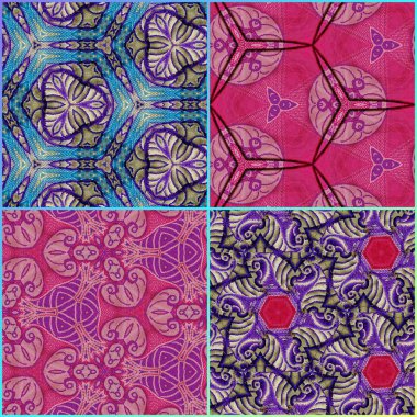 Pakistan ve Hint kültüründen phulkari kalamkari motifli geleneksel tasarım. Halı dupatta batik nakışı için geometrik etnik desen. Panjabi Dijital baskısı boho aztec doku sanatı olarak