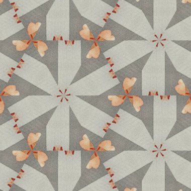 Embroidery and batik design concept. Antique art for clothing print, sublimation block etc. New trendy wallpaper, cover photo, interior decoration idea. Abstract pattern for the carpet background