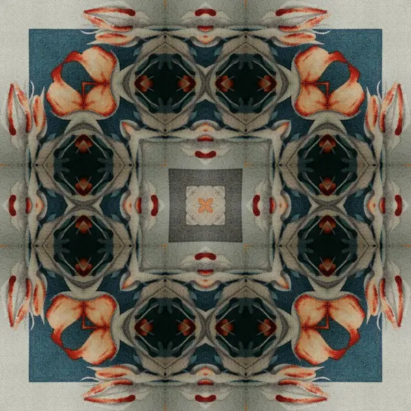 Embroidery and batik design concept. Antique art for clothing print, sublimation block etc. New trendy wallpaper, cover photo, interior decoration idea. Abstract pattern for the carpet background