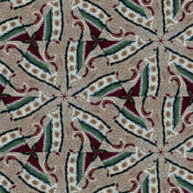 Pakistan ve Hint kültüründen phulkari kalamkari motifli geleneksel tasarım. Halı dupatta batik nakışı için geometrik etnik desen. Panjabi Dijital baskısı boho aztec doku sanatı olarak