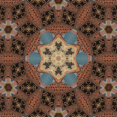 İlham verici izin tasarımı karışık botanik, geometrik, kabile, geleneksel motiflerle yapıldı. Tekstil, halı, duvar örtüsü, kiremitler, kağıt baskı için en iyisi.
