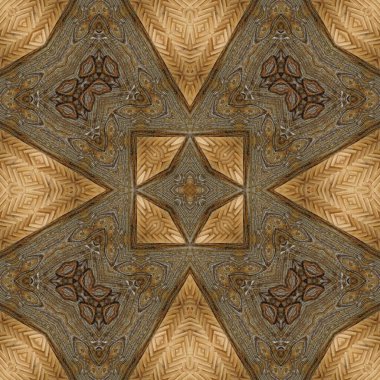 İlham verici izin tasarımı karışık ahşap, geometrik, kabile motifleri ile yapılır. Zemin paspası, tekstil, halı, duvar örtüsü, fayanslar, ambalaj kağıdı baskısı için en iyisi.