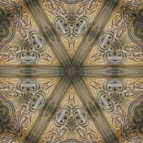 Pahalı tahta üzerine oyulmuş antik sanat eserleri. Sınır, çerçeve, döşeme, duvar kaplaması, mobilya dekorasyonu, fayanslar, ambalaj kağıdı baskısı için oymalı el işi tasarımı