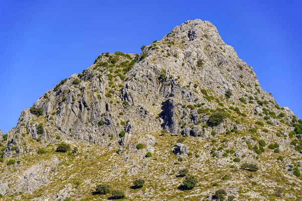 Pic Des Montagnes Rocheuses Sierra Grazalema Cadix Andalousie — Photo