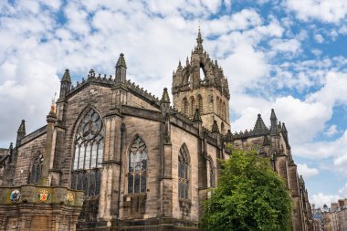 İskoçya 'nın Edinburgh kentindeki St. Giles Ortaçağ Gotik Katedrali