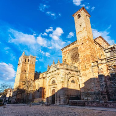 İspanya 'nın Guadalajara eyaletindeki Santa Maria Katedrali.