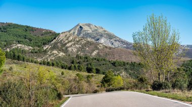 Pico Ocejon, Sierra Norte Doğal Parkı, Guadalajara, İspanya