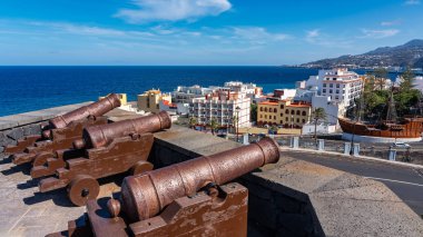 Santa Cruz de la Palma, La Palma, Kanarya Adaları savunma kalesinde ortaçağ topları