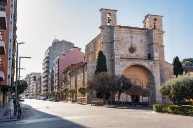 İspanya 'nın Guadalajara kentindeki San Gines Ortaçağ Kilisesi