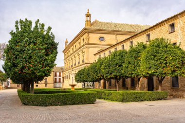 Plaza Vazquez de Molina, Endülüs 'ün Ubeda şehrinde.