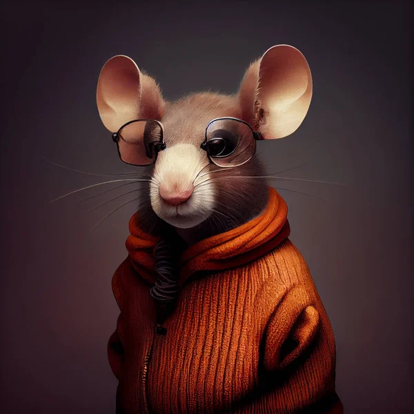 3D Mouse Avatar for online games or web account avatar.