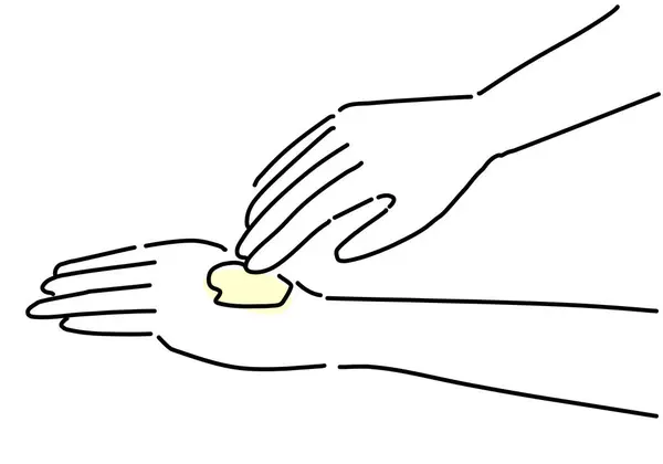 Illustration of a human hand illustration