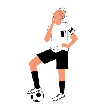 Yukarıda gördüğüm futbol, erkekleri görüyorum.