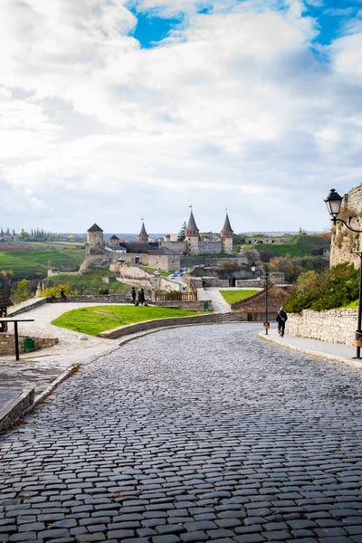 Stock image medieval castle in the old town of tallinn